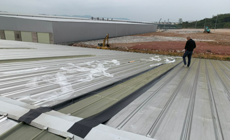 鹿城厂房屋面防水维修案例