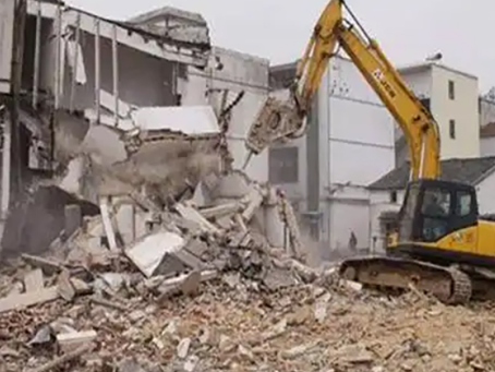 鹿城旧房改造拆除